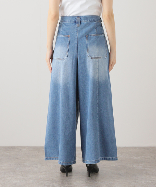 JOURNAL STANDARD(ジャーナルスタンダード)の「ビッグタックデニム(デニムパンツ・レディース・アイボリー/ブルー系その他・36/38)」の15枚目の写真