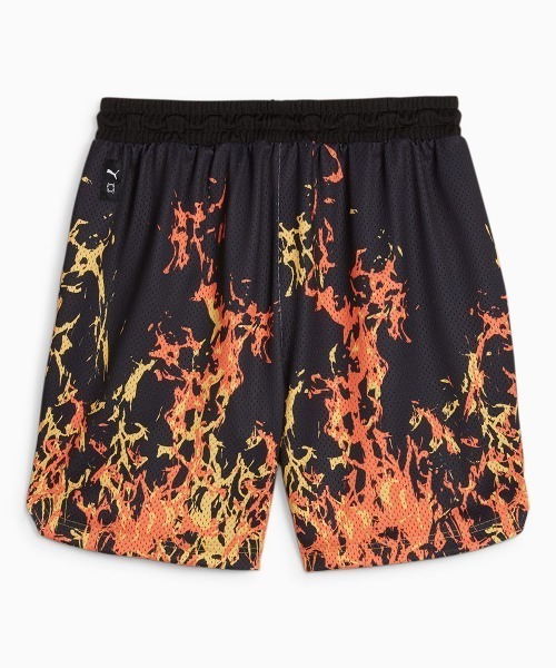 PUMA Straight Flames Basketball Shorts（プーマ ストレート フレイムス バスケットボール ショーツ）（その他パンツ）｜PUMA（プーマ）
