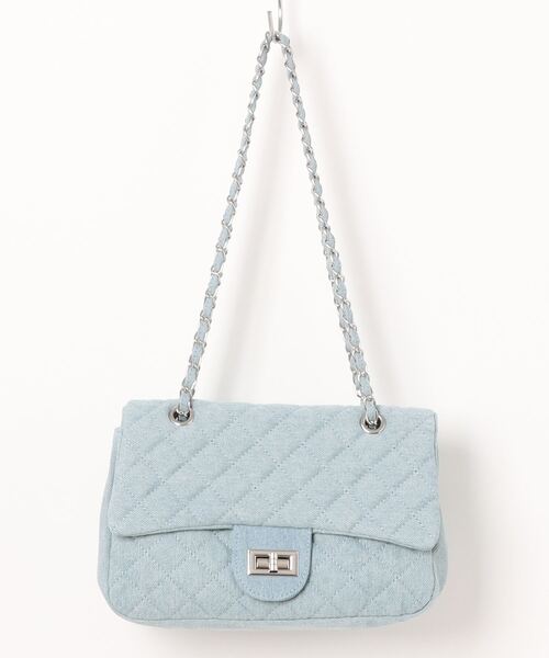 ALTROSE(アルトローズ)の「ALTROSE / キルティング トートバッグ ショルダーバッグ 2WAYショルダーバッグ ルルナ / #332393(ショルダーバッグ・レディース・インディゴブルー/ベージュ/ライトピンク/アイボリー/ブラック・ONESIZE)」の14枚目の写真