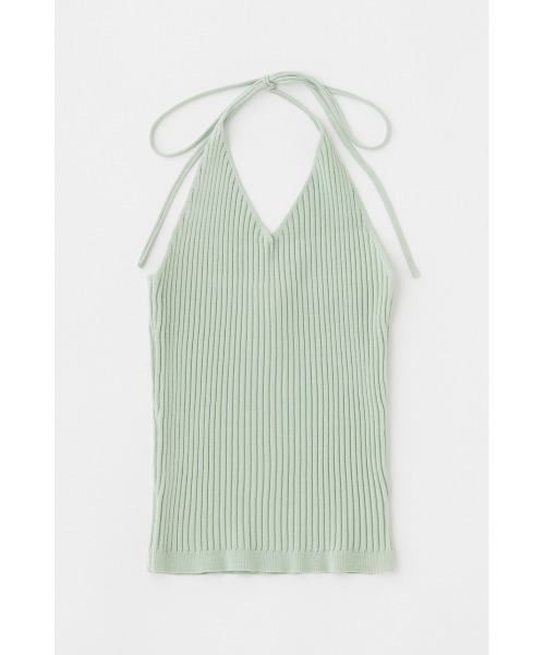 MOUSSY（マウジー）の「SUMMER HOLTER ベスト（キャミソール）（キャミソール・レディース・オレンジ/ライトグリーン/ダークブラウン/ライトベージュ・FREE）」の19枚目の写真