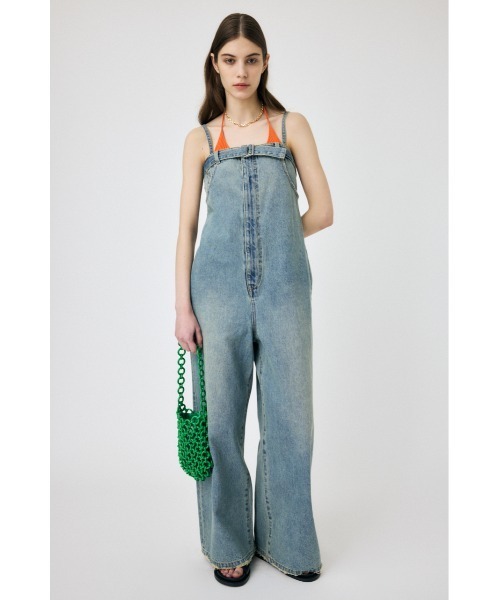 MOUSSY（マウジー）の「SUMMER HOLTER ベスト（キャミソール）（キャミソール・レディース・オレンジ/ライトグリーン/ダークブラウン/ライトベージュ・FREE）」の6枚目の写真