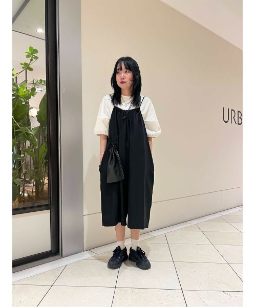 サロペット・オーバーオール・オールインワン L'Appartement 2024 Cami All In One Re:EDIT サロペット オーバーオール 「2024SS COLLECTION」「低