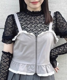 F i.n.t | リメイク風レース使いビスチェ/fint(キャミソール)