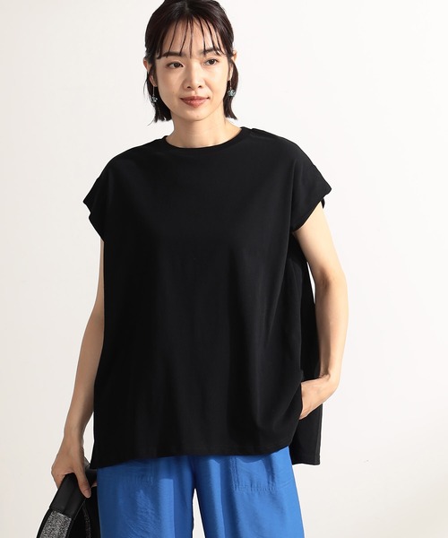 FOUND GOOD(ファウンドグッド)の「ドライタッチタック/NS(Tシャツ/カットソー・レディース・グリーン系5/ベージュ/ホワイト系5/ブラック・M/S/L)」の9枚目の写真