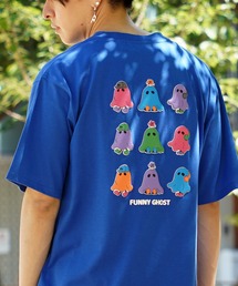 【unisex】GHOST アソートグラフィック Tシャツ / おばけ Tシャツ オーバーサイズ ビッグシルエット メンズ レディース