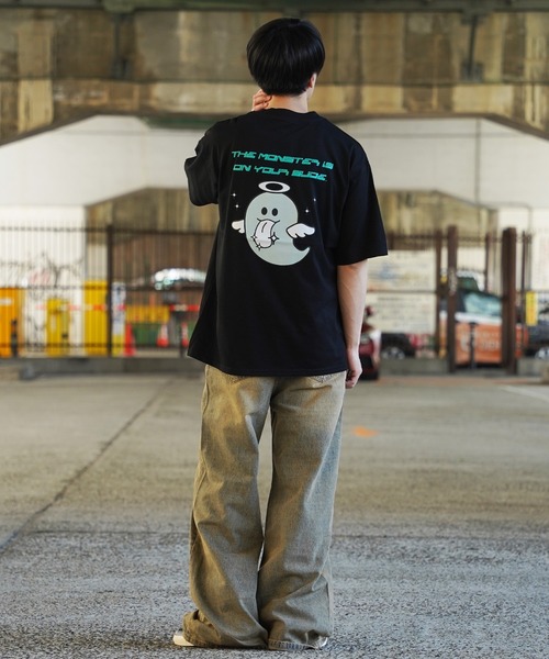 セール】【unisex】GHOST アソートグラフィック Tシャツ / おばけ T