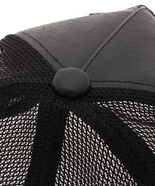 YOSHINORI KOTAKE DESIGN（ヨシノリコタケデザイン）の「YOSHINORI KOTAKE LUXURY　レザーキャップNO444（キャップ・メンズ・ダークブラック・FREE）」の6枚目の写真