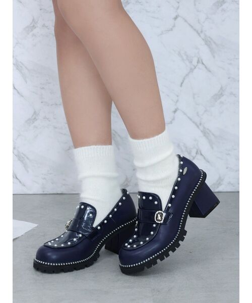 EATME（イートミー）の「ストーンローファー（ローファー・レディース・ネイビー/ブラック・S/M/L）」の9枚目の写真