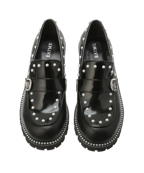 EATME（イートミー）の「ストーンローファー（ローファー・レディース・ネイビー/ブラック・S/M/L）」の10枚目の写真