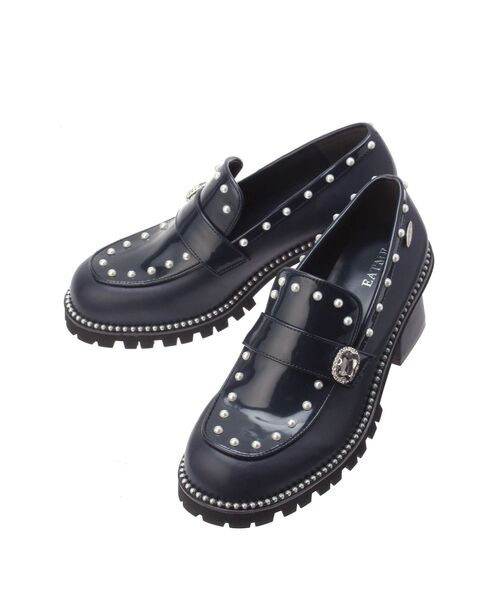 EATME（イートミー）の「ストーンローファー（ローファー・レディース・ネイビー/ブラック・S/M/L）」の16枚目の写真