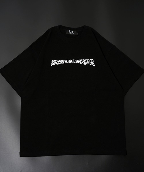 RIPPER(リッパー)の「【RIPPER】WORLD RIPPER ヘビーウェイトTシャツ / WORLD RIPPER Heavyweight T-shirt(Tシャツ/カットソー・メンズ・ブラック/グレー/ナチュラル・L/M)」の5枚目の写真