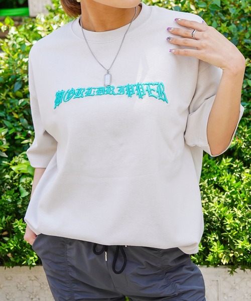 RIPPER(リッパー)の「【RIPPER】WORLD RIPPER ヘビーウェイトTシャツ / WORLD RIPPER Heavyweight T-shirt(Tシャツ/カットソー・メンズ・ブラック/グレー/ナチュラル・L/M)」の16枚目の写真