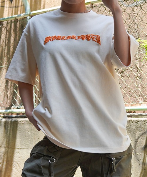 RIPPER(リッパー)の「【RIPPER】WORLD RIPPER ヘビーウェイトTシャツ / WORLD RIPPER Heavyweight T-shirt(Tシャツ/カットソー・メンズ・ブラック/グレー/ナチュラル・L/M)」の22枚目の写真
