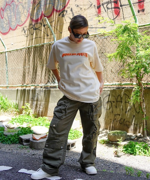 RIPPER(リッパー)の「【RIPPER】WORLD RIPPER ヘビーウェイトTシャツ / WORLD RIPPER Heavyweight T-shirt(Tシャツ/カットソー・メンズ・ブラック/グレー/ナチュラル・L/M)」の21枚目の写真