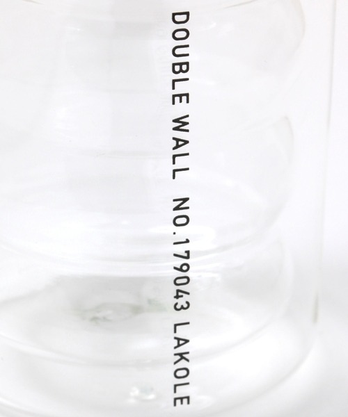 LAKOLE（ラコレ）の「ポコポコダブルグラス / 118228（グラス/マグカップ/タンブラー・レディース・その他3・FREE）」の6枚目の写真