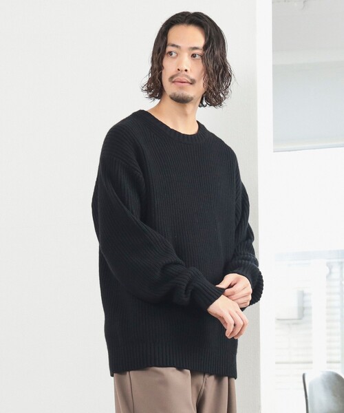 B:MING by BEAMS（ビーミングバイビームス）の「5ゲージ 片畦編み