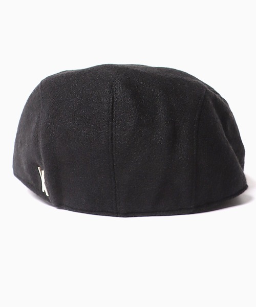 VARZAR/バザール Stud Logo Retro Wool Beret ハンチング