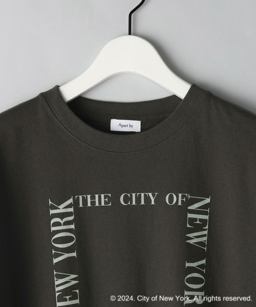 GOOD ROCK SPEED（グッドロックスピード）の「【別注】GOOD ROCK SPEED_NYCプリントTEE（Tシャツ/カットソー・レディース・オフホワイト/チャコールグレー・FREE）」の5枚目の写真