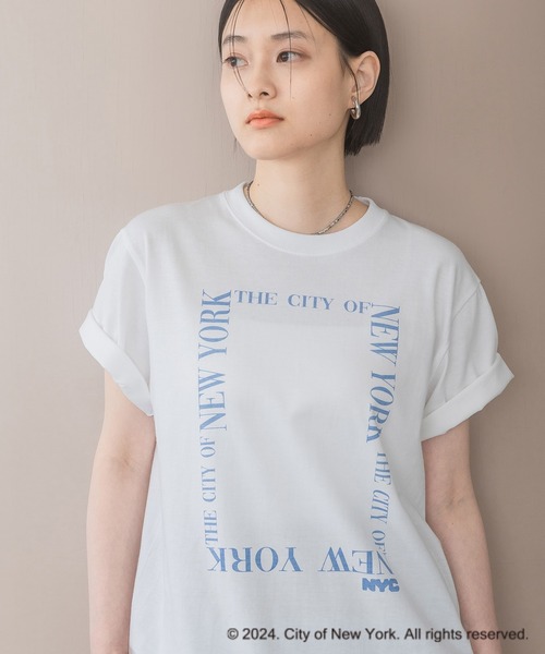 【新品/未使用】sudo ビッグプリントTシャツ「BVCK」グレー セール】【別注】GOOD ROCK SPEED_NYCプリントTEE（Tシャツ