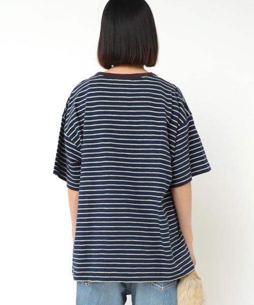tシャツ M2307 ネップボーダーBIG T レディース RNA tシャツ M2307 ネップボーダーBIG T レディース : ZOZOTOWN