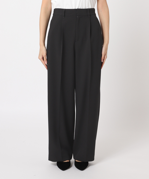 JOURNAL STANDARD(ジャーナルスタンダード)の「ウールライクストレッチスラックス(スラックス・レディース・チャコールグレー/ブラック・36/38)」の6枚目の写真