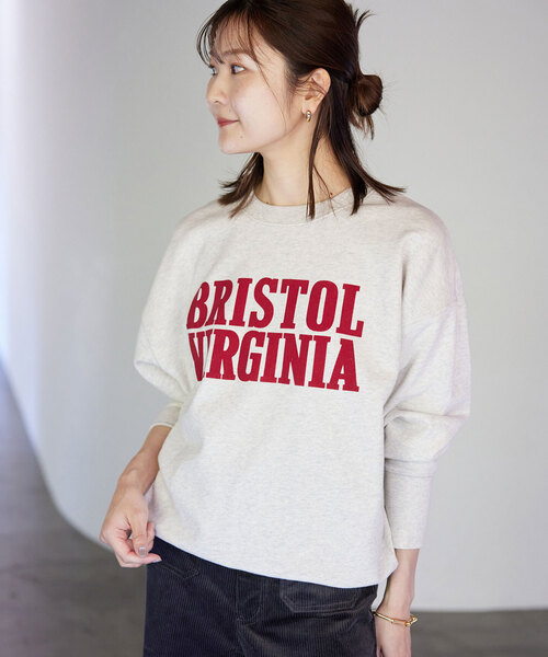 BRISTOL VIRGINIA スウェット スローブイエナ SLOBE IENA(スローブイエナ)の「BRISTOL VIRGINIA スウェット