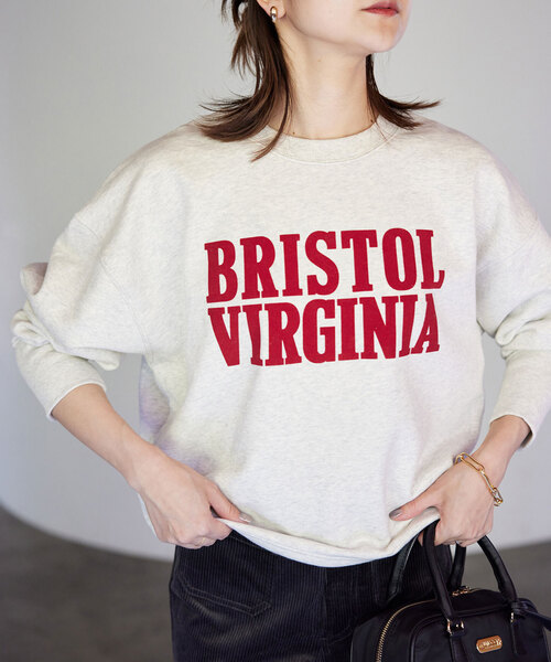 SLOBE IENA（スローブイエナ）の「BRISTOL VIRGINIA スウェット（スウェット・レディース・ブラック/チャコールグレー/グレー/ライトグレー・FREE）」の21枚目の写真