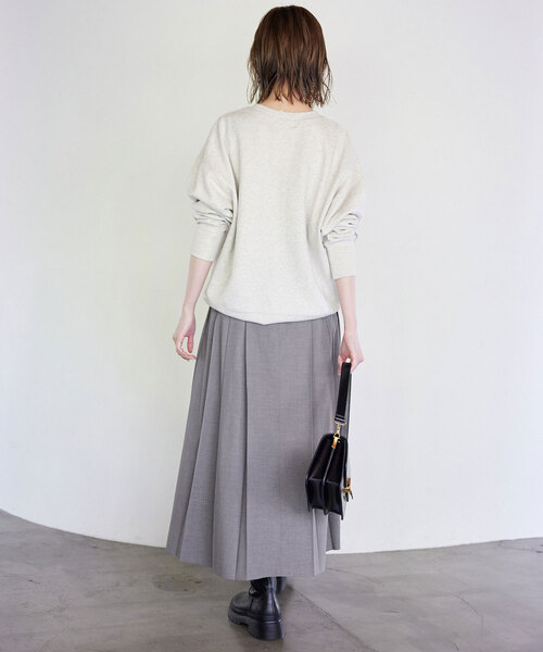 SLOBE IENA（スローブイエナ）の「BRISTOL VIRGINIA スウェット（スウェット・レディース・ブラック/チャコールグレー/グレー/ライトグレー・FREE）」の16枚目の写真