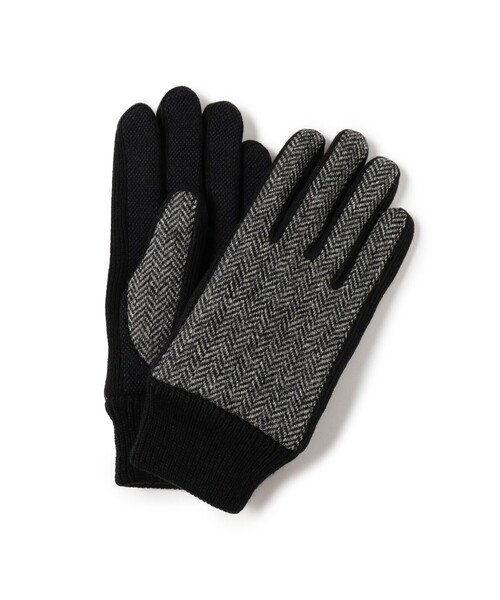 BEAMS(ビームス)の「MOON ウール グローブ(タッチパネル対応)(手袋・メンズ・グレー/カーキ/ネイビー・ONE SIZE)」の9枚目の写真