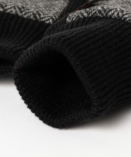 BEAMS(ビームス)の「MOON ウール グローブ(タッチパネル対応)(手袋・メンズ・グレー/カーキ/ネイビー・ONE SIZE)」の11枚目の写真