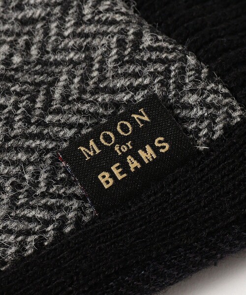 BEAMS(ビームス)の「MOON ウール グローブ(タッチパネル対応)(手袋・メンズ・グレー/カーキ/ネイビー・ONE SIZE)」の4枚目の写真