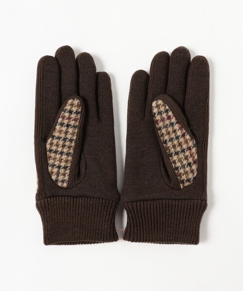 BEAMS(ビームス)の「MOON ウール グローブ(タッチパネル対応)(手袋・メンズ・グレー/カーキ/ネイビー・ONE SIZE)」の6枚目の写真