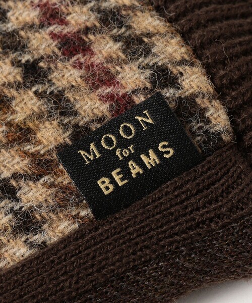 BEAMS(ビームス)の「MOON ウール グローブ(タッチパネル対応)(手袋・メンズ・グレー/カーキ/ネイビー・ONE SIZE)」の17枚目の写真