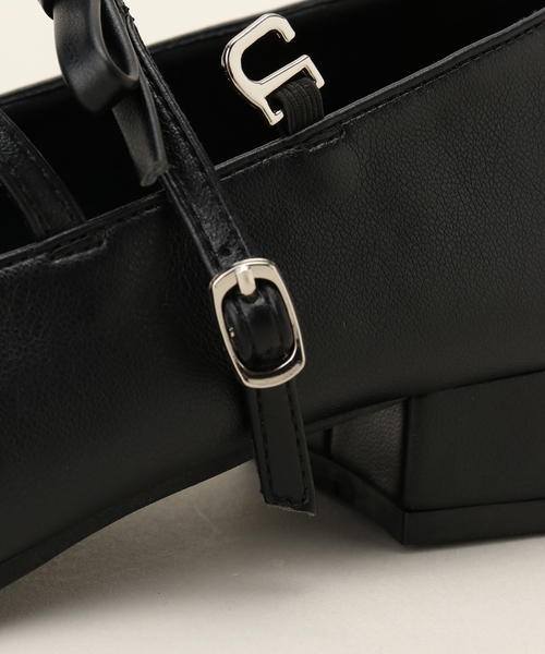 Casselini（キャセリーニ）の「【Casselini/キャセリーニ】ギャザーリボンパンプス（パンプス・レディース・ブラック・24.5cm/24cm/23.5cm）」の12枚目の写真