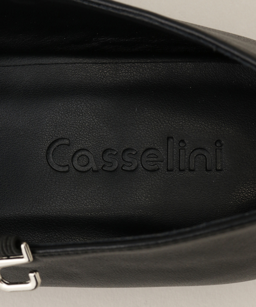 Casselini（キャセリーニ）の「【Casselini/キャセリーニ】ギャザーリボンパンプス（パンプス・レディース・ブラック・24.5cm/24cm/23.5cm）」の13枚目の写真