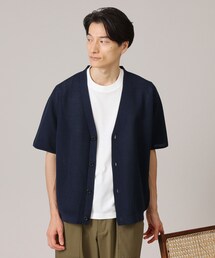 TAKEO KIKUCHI（タケオキクチ）の「5分袖 半袖 カーディガン（カーディガン/ボレロ・メンズ）」