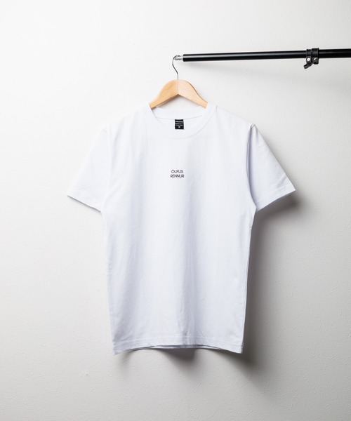 B.I.D.(ビーアイディー)の「《ミドルウェイト》バックプリント コットンTシャツ(Tシャツ/カットソー・メンズ・ホワイト/セージグリーン/ブラック・MEDIUM/LARGE)」の1枚目の写真
