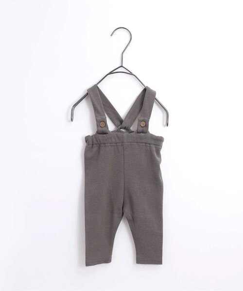 p.premier（ピードットプルミエ）の「ベビーサスペンダーパンツ（その他ベビーウェア・キッズ・アイボリー/ブラウン/チャコール・60/70/80）」の2枚目の写真