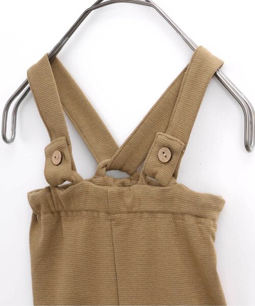 p.premier（ピードットプルミエ）の「ベビーサスペンダーパンツ（その他ベビーウェア・キッズ・アイボリー/ブラウン/チャコール・60/70/80）」の5枚目の写真