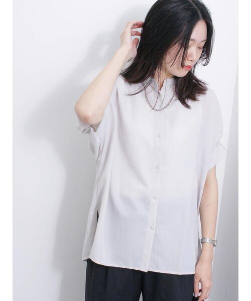 売れ筋商品|||モス モッシュ シャツ レディース トップス DECO SHIRT - Blouse - light blue モス モッシュ シャツ レディース トップス DECO SHIRT - Blouse