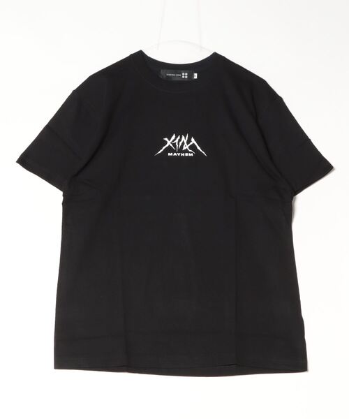 SAMURAI CORE(サムライコア)の「【SAMURAI CORE x MAYHEM】Graphic Design T(Tシャツ/カットソー・メンズ・ブラック/ホワイト・MEDIUM/LARGE)」の2枚目の写真