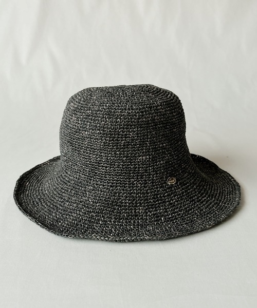 ORIENT MILLINERY(オリエント ミリナリー)の「SORBET【ソルベ】UVプロテクト サンシェードハット(ハット・レディース・イエロー系/モーブ系/ブラック系・FREE)」の4枚目の写真