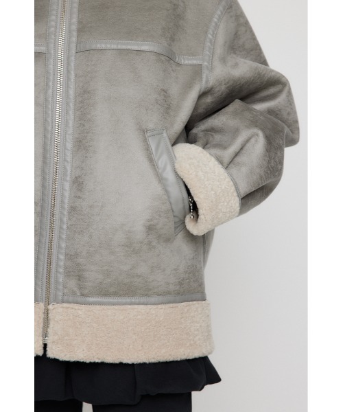 VINTAGE OVER FAUX ムートン（ムートンコート）｜LAGUA GEM