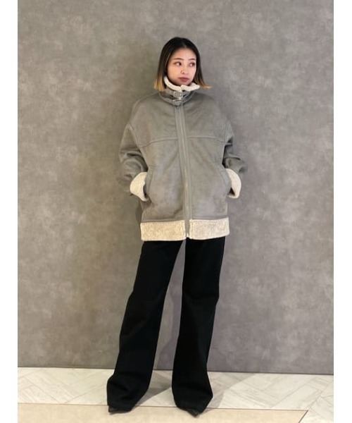 VINTAGE OVER FAUX ムートン（ムートンコート）｜LAGUA GEM  