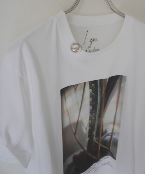 Lynn.(リン)の「our's journey tee(Tシャツ/カットソー・レディース・ホワイト・MEDIUM/SMALL)」の3枚目の写真