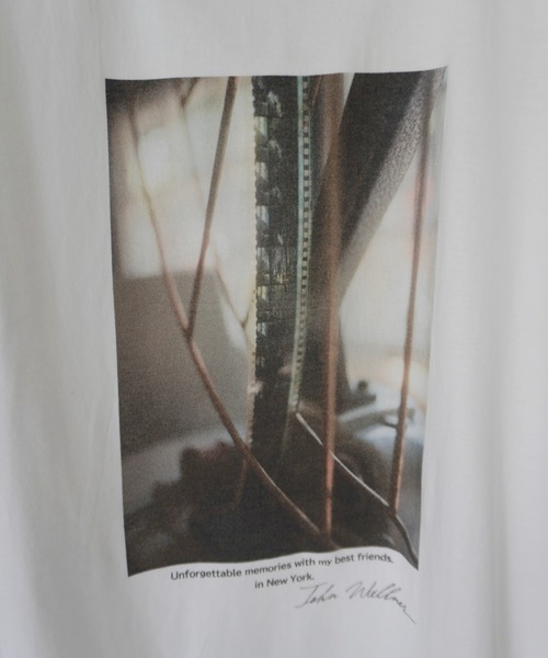 Lynn.(リン)の「our's journey tee(Tシャツ/カットソー・レディース・ホワイト・MEDIUM/SMALL)」の4枚目の写真