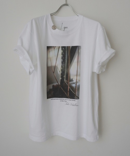 Lynn.(リン)の「our's journey tee(Tシャツ/カットソー・レディース・ホワイト・MEDIUM/SMALL)」の6枚目の写真