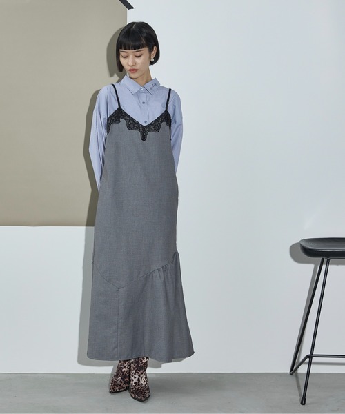 THE YOn（ザヨン）の「イレギュラーヘムチェストレースキャミ