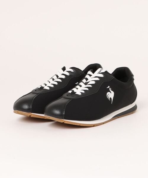 le coq sportif(ルコックスポルティフ)の「スニーカー(LCS モンペリエ NEO NY)(スニーカー・レディース・レッド系その他/クリアブラック/ネイビー×ホワイト・22.5cm/23cm/23.5cm/24cm/24.5cm)」の2枚目の写真