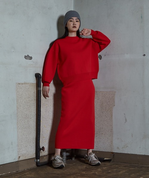 NOMINE（ノミネ）の「プレーティングニット（ニット/セーター・レディース・レッド/ネイビー/ブラック/ベージュ・フリー）」の16枚目の写真